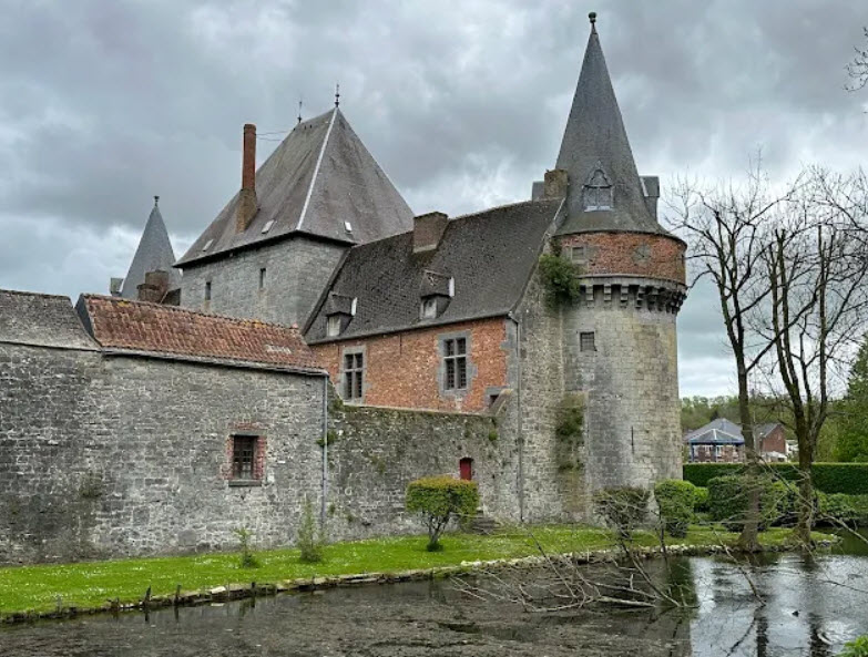 Fortified castle of Solre-sur-Sambre, Belgium